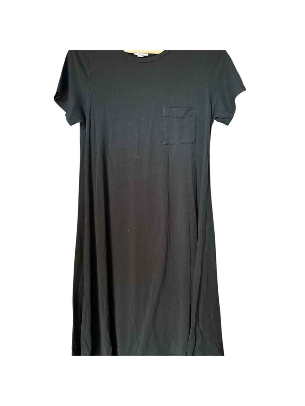 LuLaRoe Women's High Low Dress - Black Black Size XS